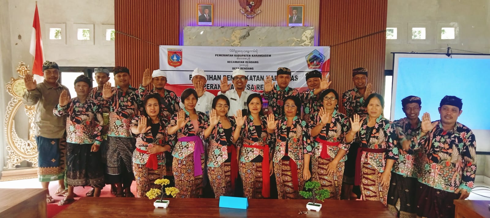 Pelatihan Peningkatan Kapasitas Perangkat Desa Tahun 2025 Rendang tanggal 11-12